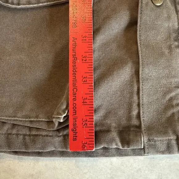 Carhartt C52 CHT men Sz XXL tall Detroit Style Blanket Lined 4Aces Stitched Back - Picture 7 of 16